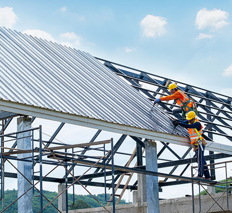 Estructura con Lámina Galvanizada Ternium